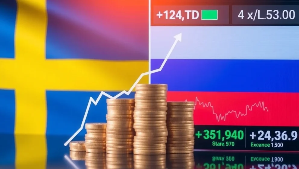 Vad kostar den svenska kronan i rubel nu