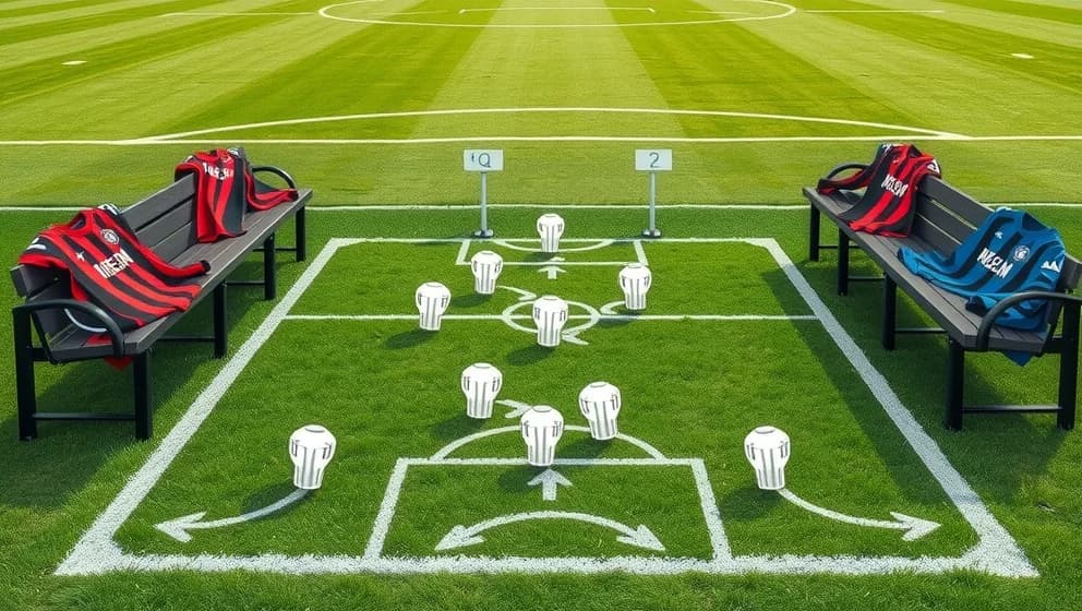 AC Milan mot Inter laguppställning