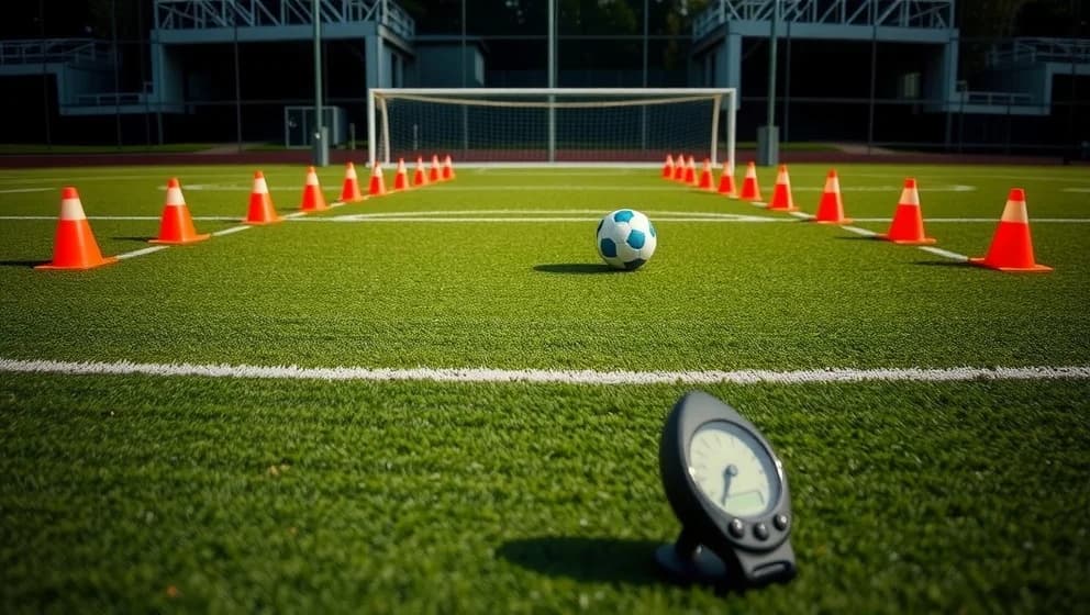 Betta på sprungen distans fotbollsmatch