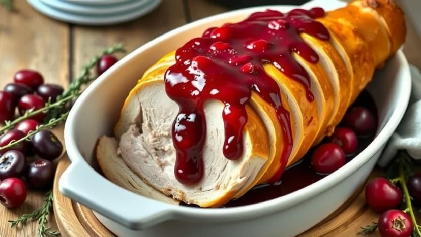 Fläskytterfilé i ugn med lingonsås som smakar himmel