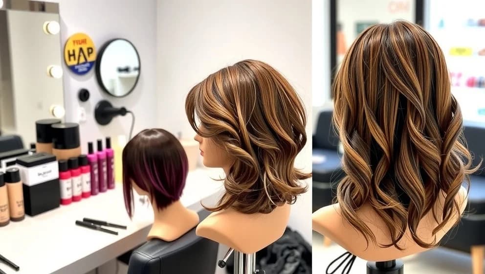 Frisyrer halvlångt hår äldre kvinnor