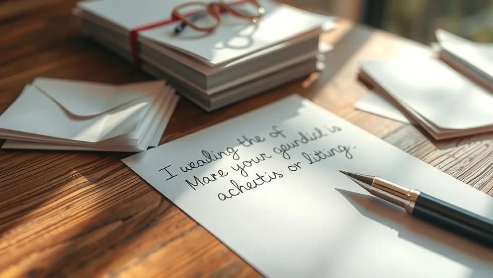 Hur skriver man ett personligt brev