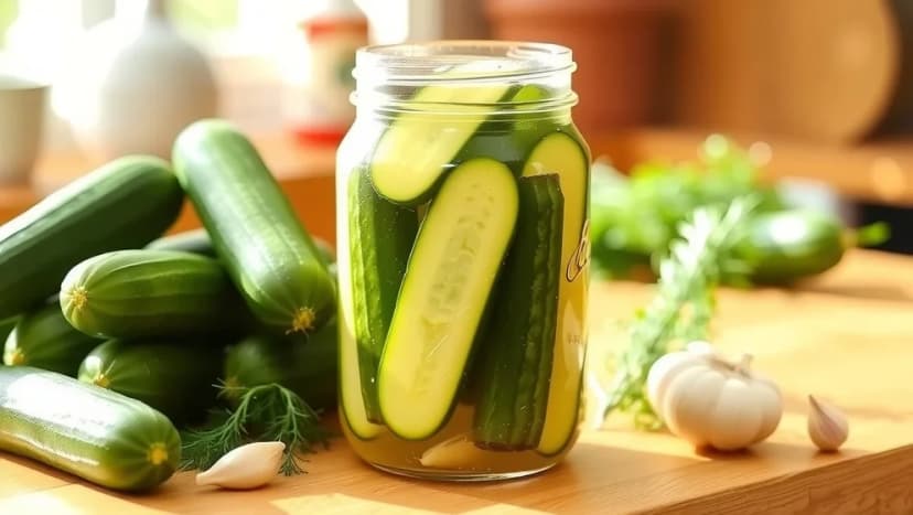 Inlagd gurka på 1 2 3