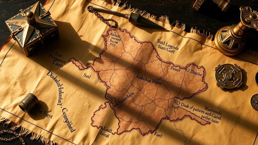 Var ligger den försvunna skatten