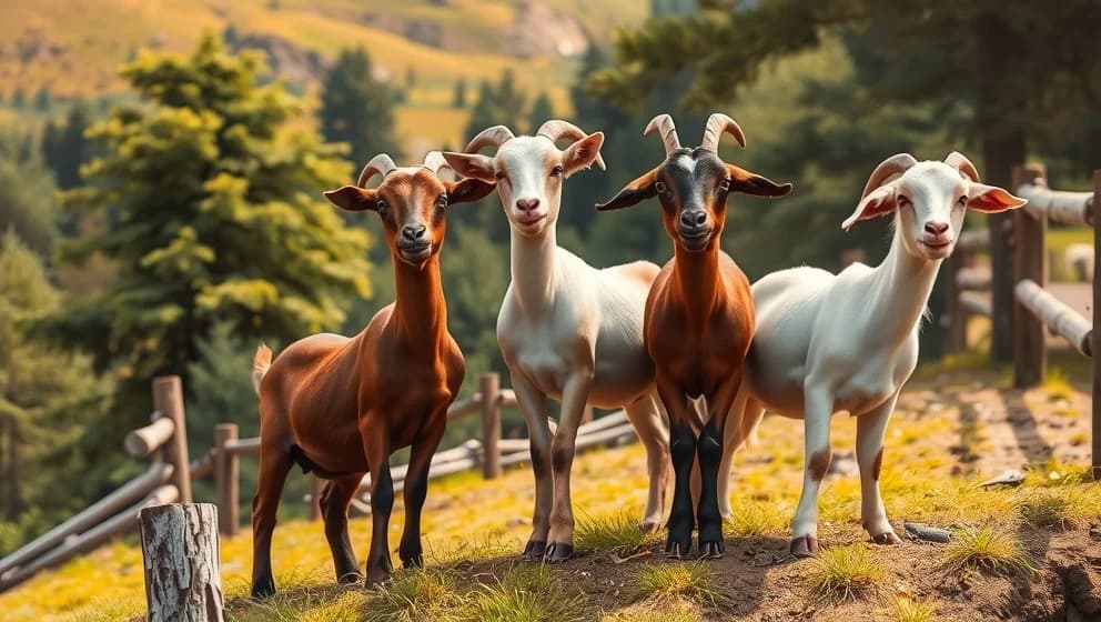 Petter och hans fyra getter