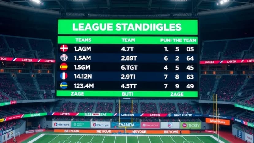 Poängställning i Västerås SK FK