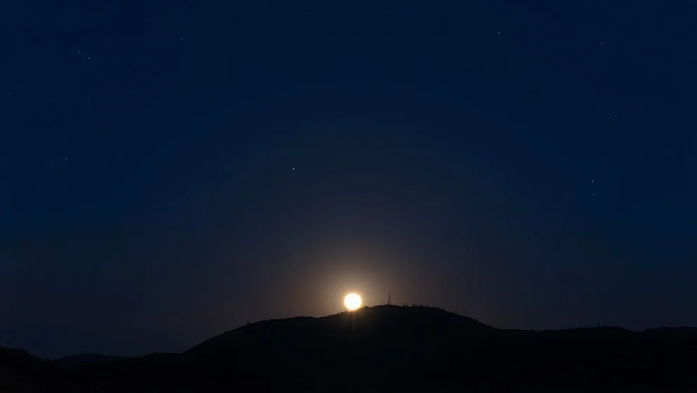 Ser du månen där du är ikväll