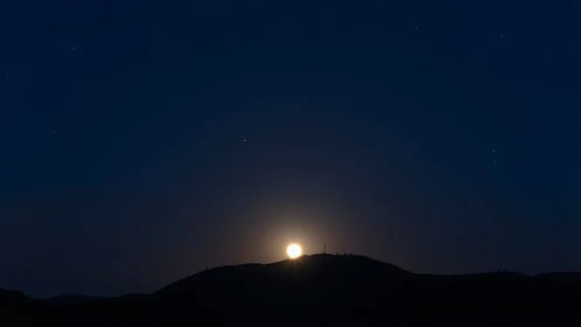 Ser du månen där du är ikväll