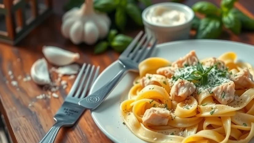 Världens godaste pasta med kyckling